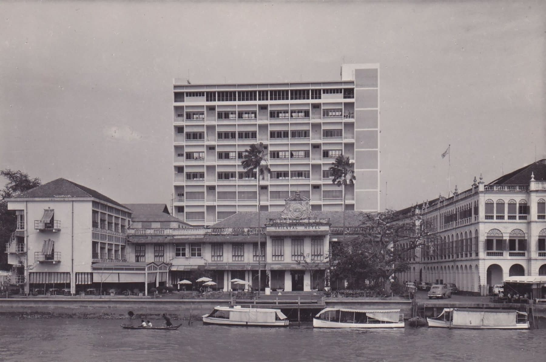 Le Mandarin Oriental Bangkok au bord de la Chao Phraya