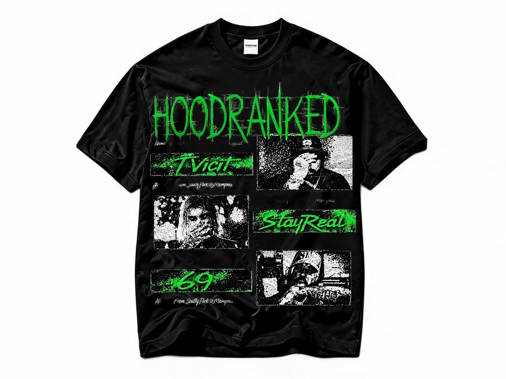 Hoodranked Timeless Independence Tee (Black)