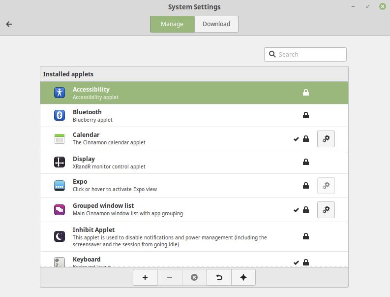 Linux Mint Review - Applets
