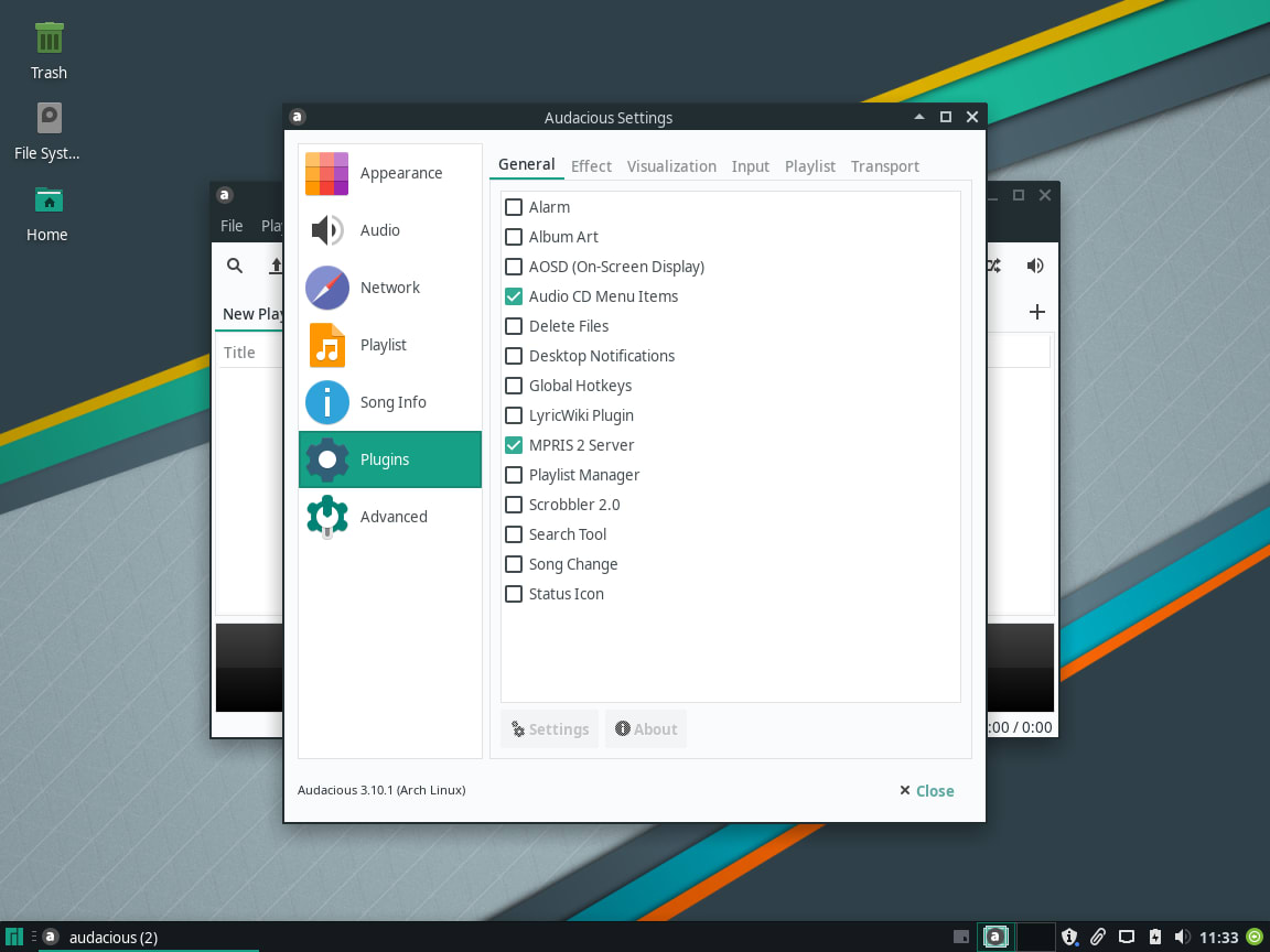 manjaro review - audacious