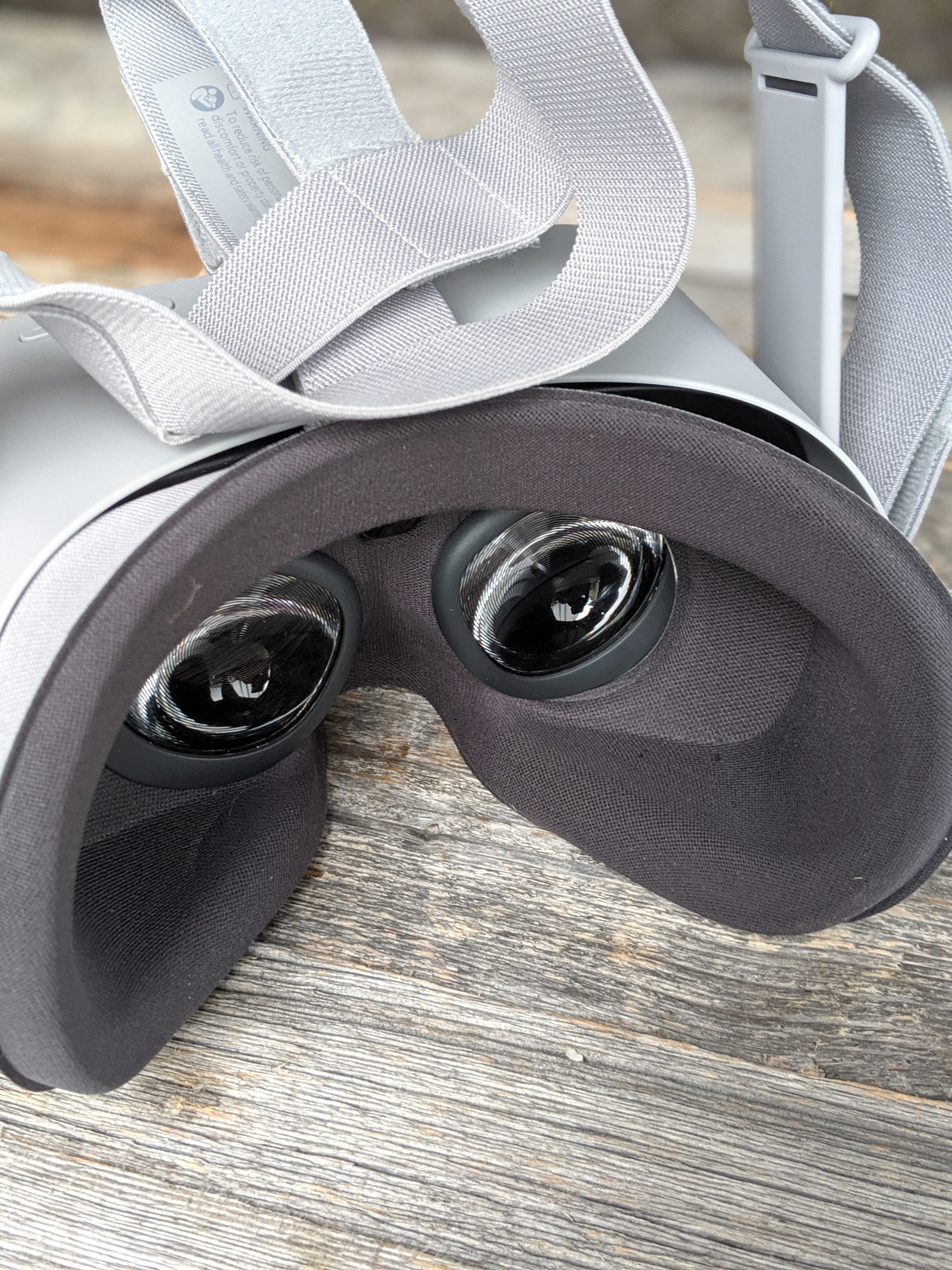 oculus Go review - The Headset Lenses