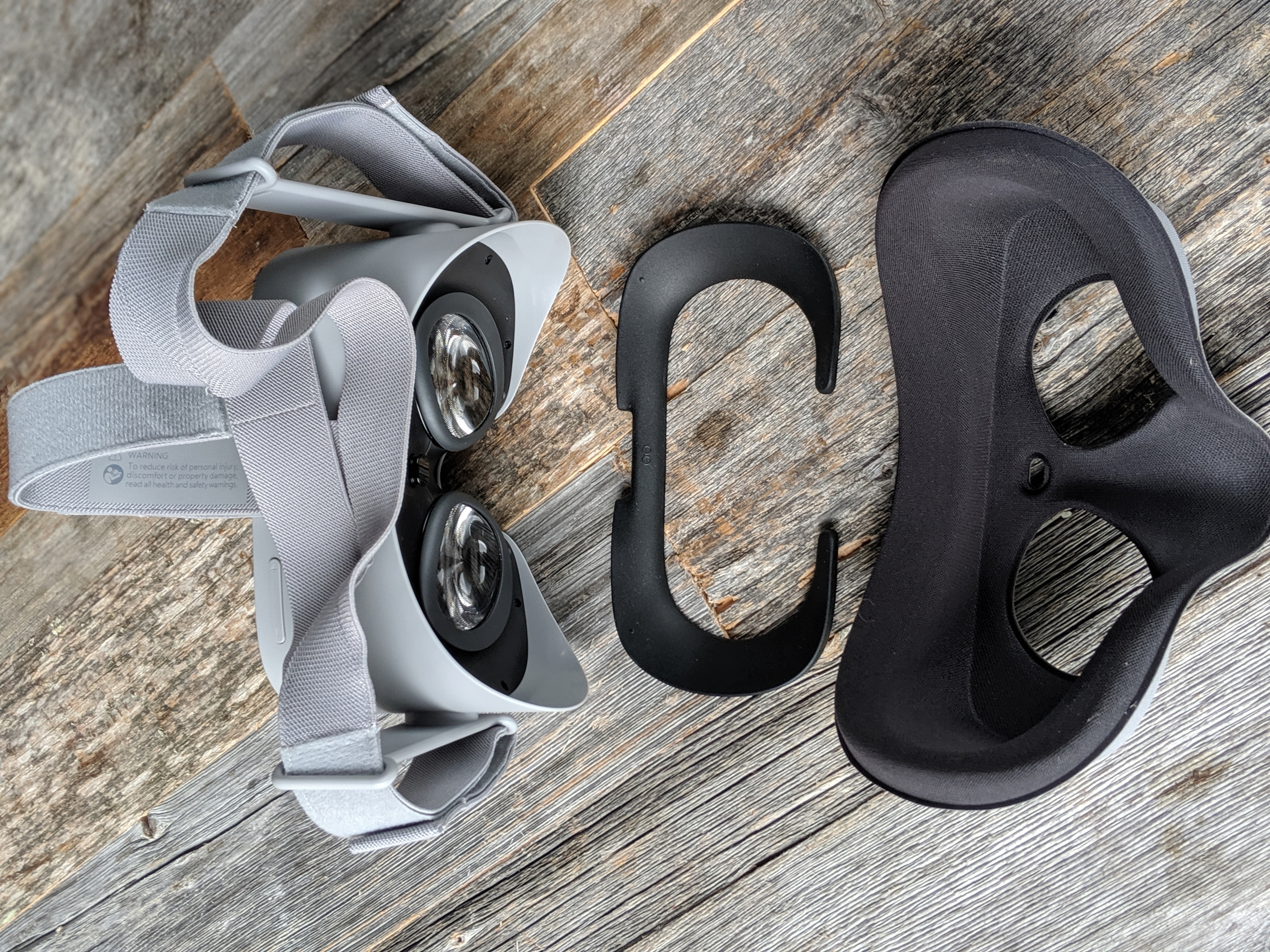 oculus Go - Headset components