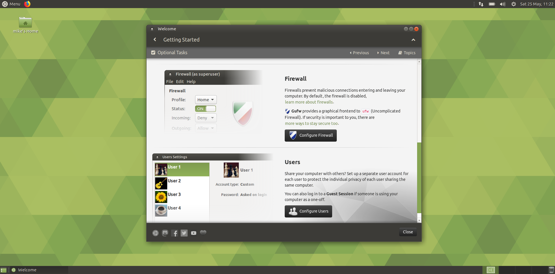 ubuntu mate - additional options
