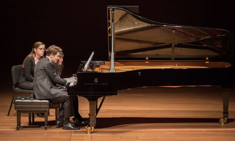 Alessio Bax and Wu Han