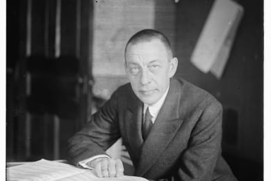 Sergei Rachmaninoff. Library of Congress, Prints & Photographs Division, LC-B2-5369-3.
