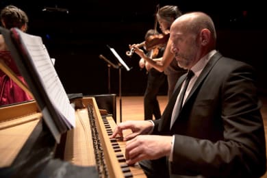 Harpsichordist Kenneth Weiss joins CMS musicians for an array of German and French Baroque pieces on December 1 and 3, 2023.