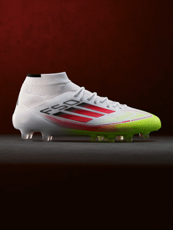 F50 Elite Mid-Cut Firm Ground Cleats - White | Free Shipping F50 Elite Mid-Cut Firm Ground Cleats - White | Free Shipping