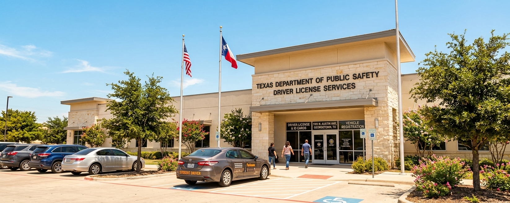 photo of the DPS office building near Georgetown