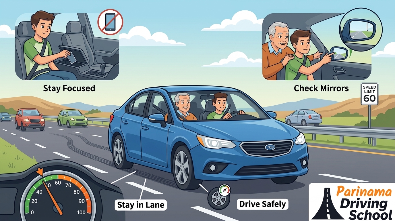 Common Bad Habits New Drivers Pick Up in Texas
