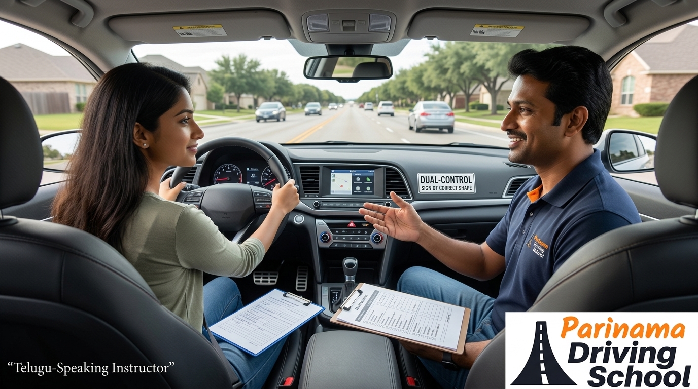 Find a Telugu Speaking Driving Instructor Near Me - Parinama Driving School