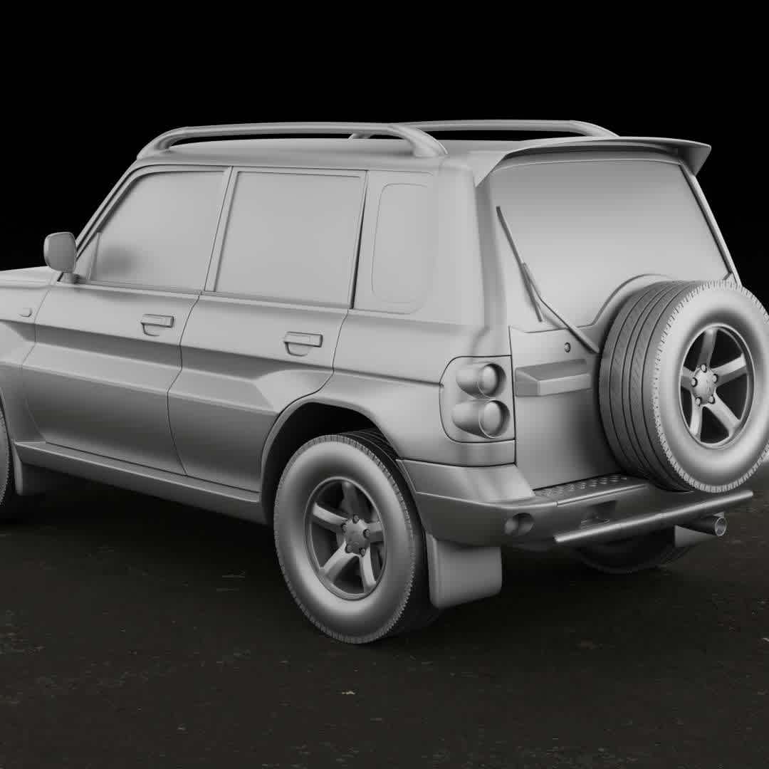 2007 Mitsubishi Pajero TR4 3 versions stl 3D printing 3D print model - 2007 Mitsubishi Pajero TR4 3 versions stl for 3D printing

There are 18 files to print containing 3 versions of the car

*If you can't extract the .rar file using Winrar try extracting it using 7zip - The best files for 3D printing in the world. Stl models divided into parts to facilitate 3D printing. All kinds of characters, decoration, cosplay, prosthetics, pieces. Quality in 3D printing. Affordable 3D models. Low cost. Collective purchases of 3D files.