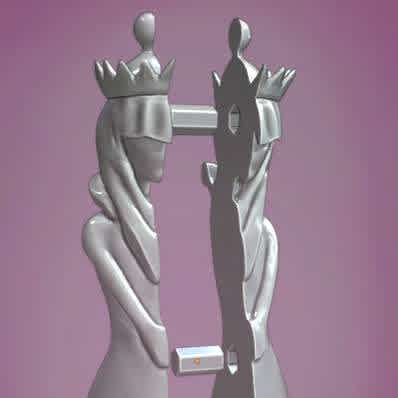 Chess Pieces - Exclusive chess pieces, to decorate and play this amazing game. - The best files for 3D printing in the world. Stl models divided into parts to facilitate 3D printing. All kinds of characters, decoration, cosplay, prosthetics, pieces. Quality in 3D printing. Affordable 3D models. Low cost. Collective purchases of 3D files.