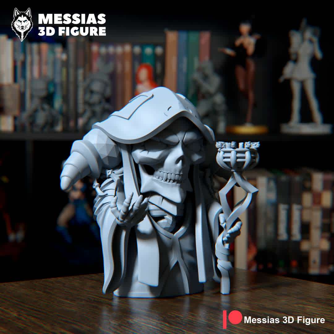 Ainz Ooal Chibi  - Step into the world of magic and strategy with this amazing 3D figure of Ainz Ooal Gown! Majestic Details: Every line, every expression, and even his guild attire have been skillfully recreated in this high-quality figure. He looks ready to command his kingdom! Premium 3D Printing: Crafted with cutting-edge 3D printing technology, this figure is a true tribute to the Overlord universe. Compatible with various 3D printers and materials, it's perfect for fans and collectors. Customize Your Collection: Whether for display on your shelf or as an amazing gift for an anime and manga-loving friend, this Ainz Ooal Gown figure is a unique and special addition to any collection. Don't miss the chance to have a piece of the Overlord world always by your side. Get the Ainz Ooal Gown 3D printing file now and rule your own collection - Os melhores arquivos para impressão 3D do mundo. Modelos stl divididos em partes para facilitar a impressão 3D. Todos os tipos de personagens, decoração, cosplay, próteses, peças. Qualidade na impressão 3D. Modelos 3D com preço acessível. Baixo custo. Compras coletivas de arquivos 3D.