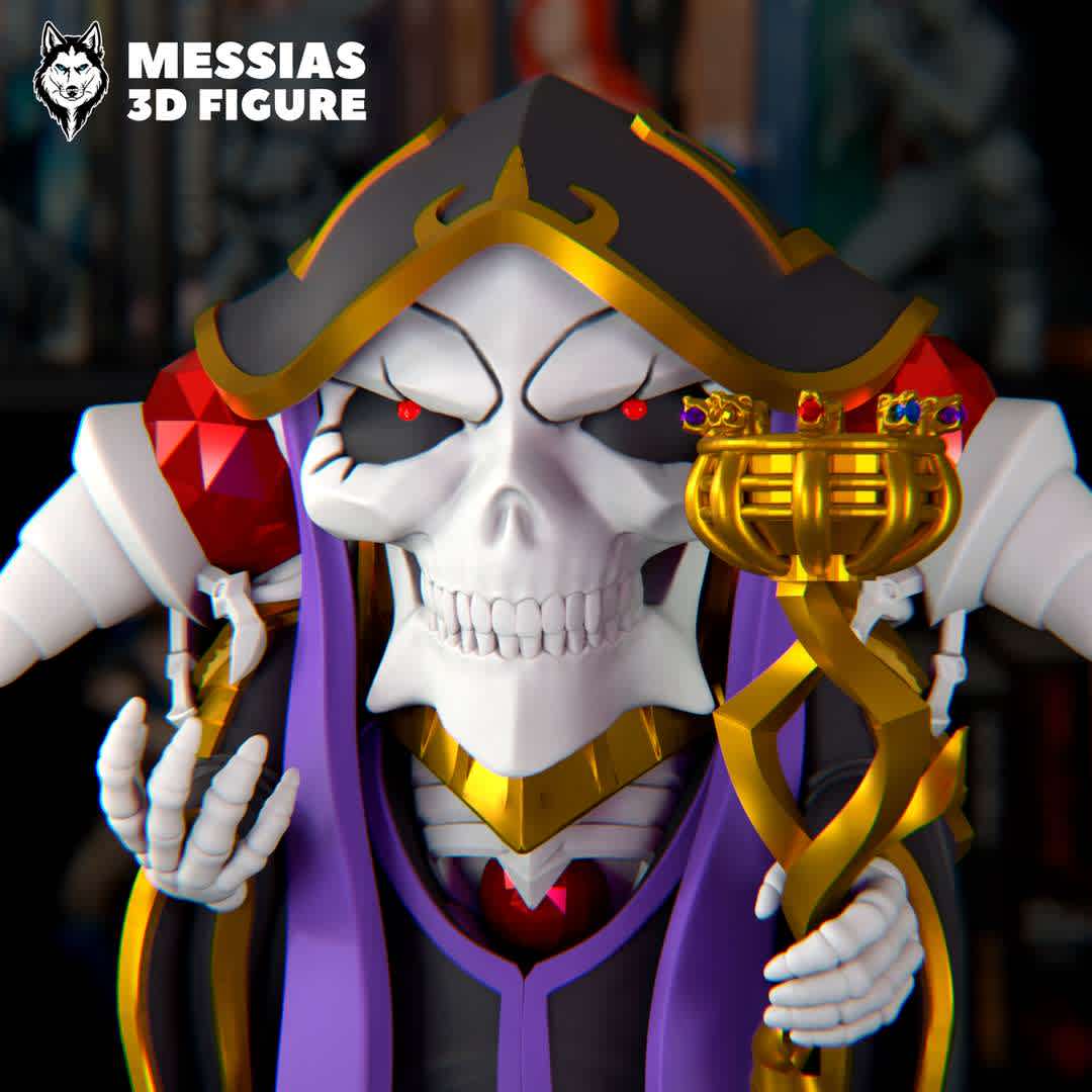 Ainz Ooal Chibi  - Step into the world of magic and strategy with this amazing 3D figure of Ainz Ooal Gown! Majestic Details: Every line, every expression, and even his guild attire have been skillfully recreated in this high-quality figure. He looks ready to command his kingdom! Premium 3D Printing: Crafted with cutting-edge 3D printing technology, this figure is a true tribute to the Overlord universe. Compatible with various 3D printers and materials, it's perfect for fans and collectors. Customize Your Collection: Whether for display on your shelf or as an amazing gift for an anime and manga-loving friend, this Ainz Ooal Gown figure is a unique and special addition to any collection. Don't miss the chance to have a piece of the Overlord world always by your side. Get the Ainz Ooal Gown 3D printing file now and rule your own collection - Los mejores archivos para impresión 3D del mundo. Modelos Stl divididos en partes para facilitar la impresión 3D. Todo tipo de personajes, decoración, cosplay, prótesis, piezas. Calidad en impresión 3D. Modelos 3D asequibles. Bajo costo. Compras colectivas de archivos 3D.