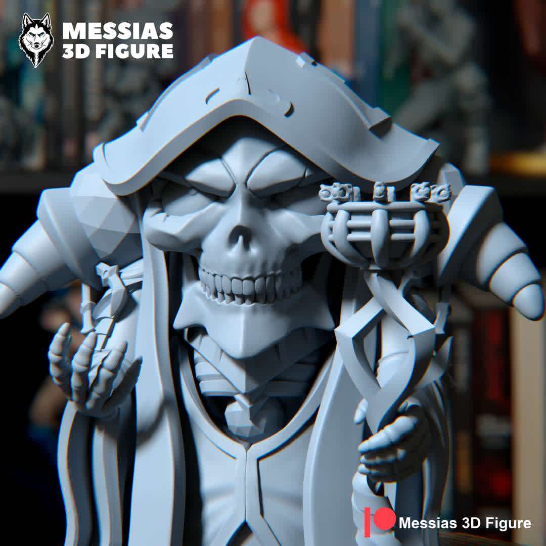 Ainz Ooal Chibi  - Step into the world of magic and strategy with this amazing 3D figure of Ainz Ooal Gown! Majestic Details: Every line, every expression, and even his guild attire have been skillfully recreated in this high-quality figure. He looks ready to command his kingdom! Premium 3D Printing: Crafted with cutting-edge 3D printing technology, this figure is a true tribute to the Overlord universe. Compatible with various 3D printers and materials, it's perfect for fans and collectors. Customize Your Collection: Whether for display on your shelf or as an amazing gift for an anime and manga-loving friend, this Ainz Ooal Gown figure is a unique and special addition to any collection. Don't miss the chance to have a piece of the Overlord world always by your side. Get the Ainz Ooal Gown 3D printing file now and rule your own collection - Os melhores arquivos para impressão 3D do mundo. Modelos stl divididos em partes para facilitar a impressão 3D. Todos os tipos de personagens, decoração, cosplay, próteses, peças. Qualidade na impressão 3D. Modelos 3D com preço acessível. Baixo custo. Compras coletivas de arquivos 3D.