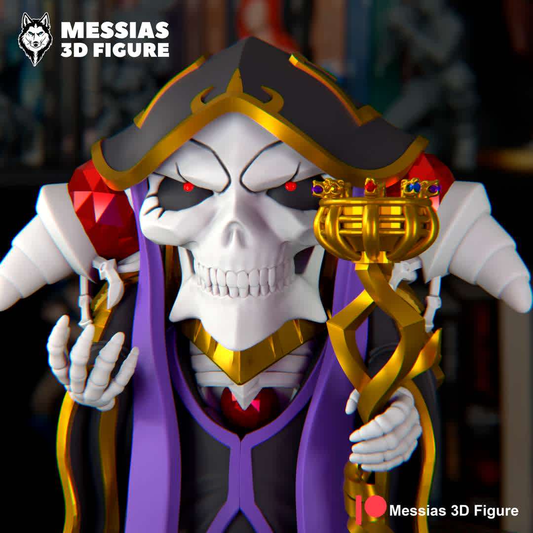 Ainz Ooal Chibi  - Step into the world of magic and strategy with this amazing 3D figure of Ainz Ooal Gown! Majestic Details: Every line, every expression, and even his guild attire have been skillfully recreated in this high-quality figure. He looks ready to command his kingdom! Premium 3D Printing: Crafted with cutting-edge 3D printing technology, this figure is a true tribute to the Overlord universe. Compatible with various 3D printers and materials, it's perfect for fans and collectors. Customize Your Collection: Whether for display on your shelf or as an amazing gift for an anime and manga-loving friend, this Ainz Ooal Gown figure is a unique and special addition to any collection. Don't miss the chance to have a piece of the Overlord world always by your side. Get the Ainz Ooal Gown 3D printing file now and rule your own collection - The best files for 3D printing in the world. Stl models divided into parts to facilitate 3D printing. All kinds of characters, decoration, cosplay, prosthetics, pieces. Quality in 3D printing. Affordable 3D models. Low cost. Collective purchases of 3D files.