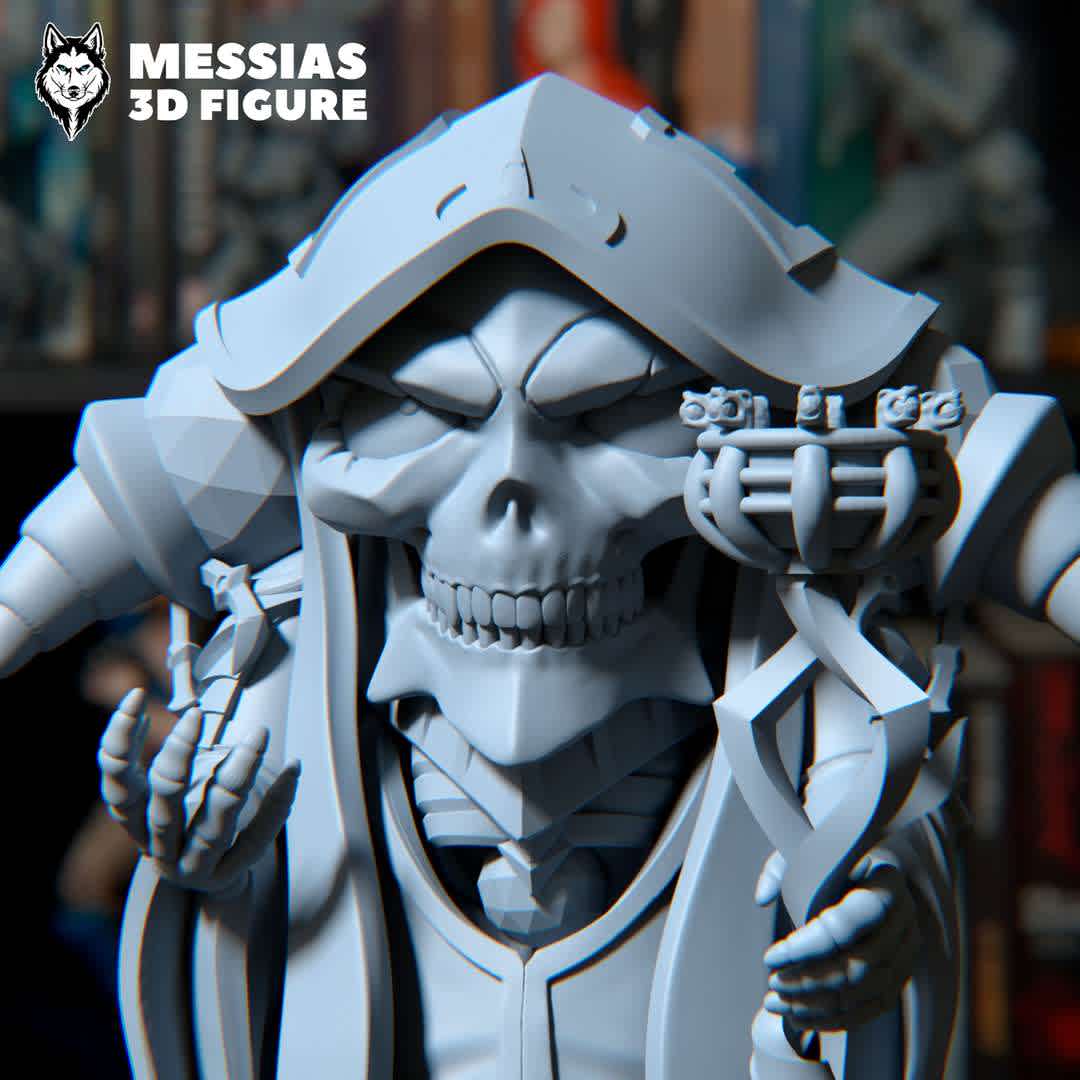 Ainz Ooal Chibi  - Step into the world of magic and strategy with this amazing 3D figure of Ainz Ooal Gown! Majestic Details: Every line, every expression, and even his guild attire have been skillfully recreated in this high-quality figure. He looks ready to command his kingdom! Premium 3D Printing: Crafted with cutting-edge 3D printing technology, this figure is a true tribute to the Overlord universe. Compatible with various 3D printers and materials, it's perfect for fans and collectors. Customize Your Collection: Whether for display on your shelf or as an amazing gift for an anime and manga-loving friend, this Ainz Ooal Gown figure is a unique and special addition to any collection. Don't miss the chance to have a piece of the Overlord world always by your side. Get the Ainz Ooal Gown 3D printing file now and rule your own collection - Os melhores arquivos para impressão 3D do mundo. Modelos stl divididos em partes para facilitar a impressão 3D. Todos os tipos de personagens, decoração, cosplay, próteses, peças. Qualidade na impressão 3D. Modelos 3D com preço acessível. Baixo custo. Compras coletivas de arquivos 3D.