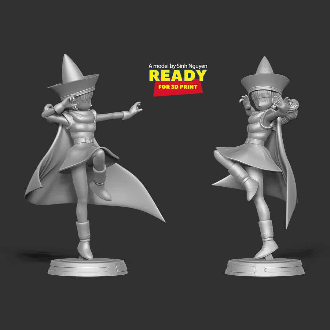 Alena - Dragon Quest (New version) - Alena (アリーナ, Ariina) is a protagonist in Dragon Quest IV.

Basic parameters:

- STL format for 3D printing with 06 discrete objects
- Model height: 20cm
- Version: Polygons: 2990096 & Vertices: 1530073

+14th July, 2019: This is version 1.0

+ 27th July, 2023: version 1.1 - Fix the entire model, separate the parts, create a key to connect those parts together.

Model ready for 3D printing.

Please vote positively for me if you find this model useful. - The best files for 3D printing in the world. Stl models divided into parts to facilitate 3D printing. All kinds of characters, decoration, cosplay, prosthetics, pieces. Quality in 3D printing. Affordable 3D models. Low cost. Collective purchases of 3D files.