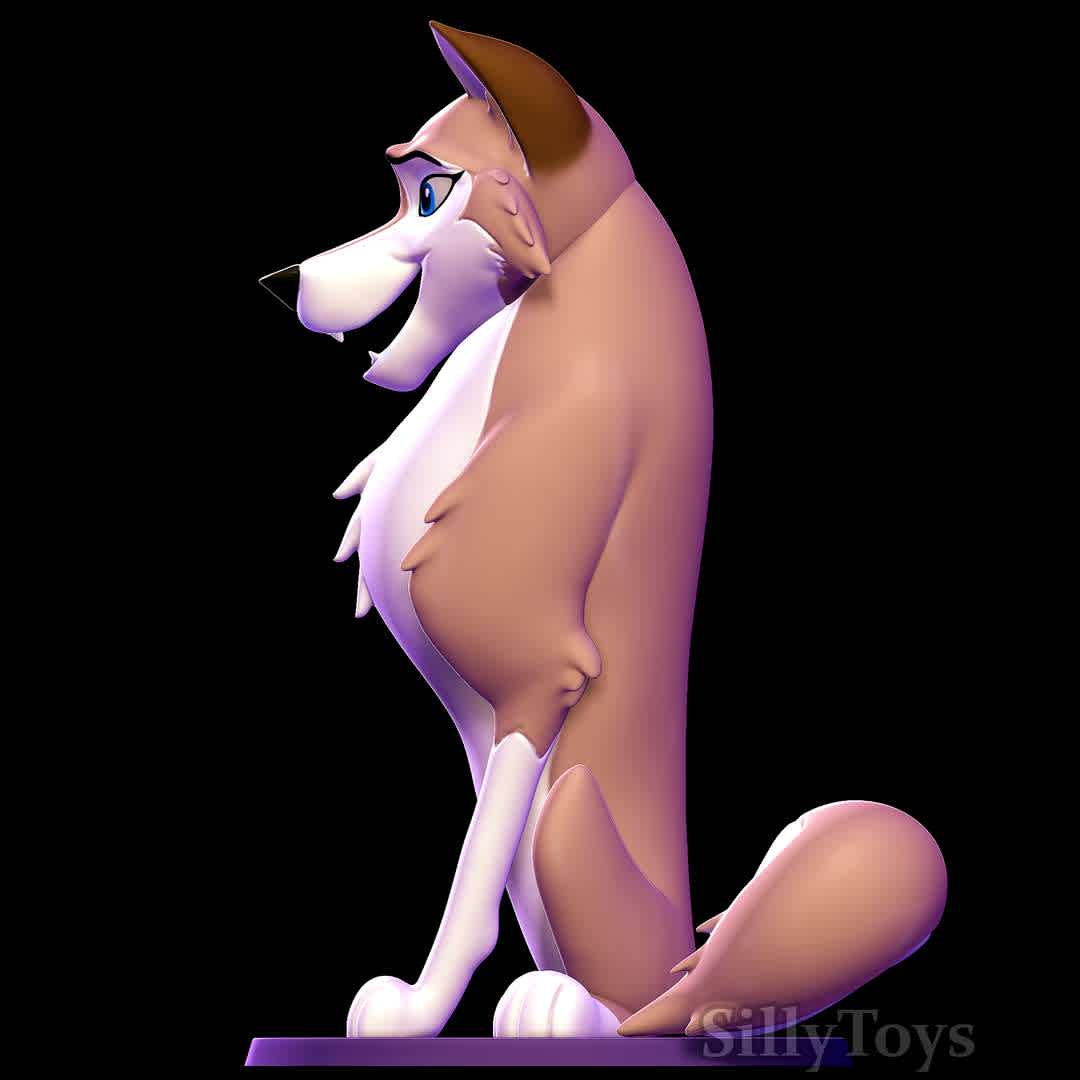 Aleu - Balto 3D print model - Aleu is the spirited and independent daughter of Balto, with a strong-willed personality and a deep desire for freedom and adventure - Os melhores arquivos para impressão 3D do mundo. Modelos stl divididos em partes para facilitar a impressão 3D. Todos os tipos de personagens, decoração, cosplay, próteses, peças. Qualidade na impressão 3D. Modelos 3D com preço acessível. Baixo custo. Compras coletivas de arquivos 3D.