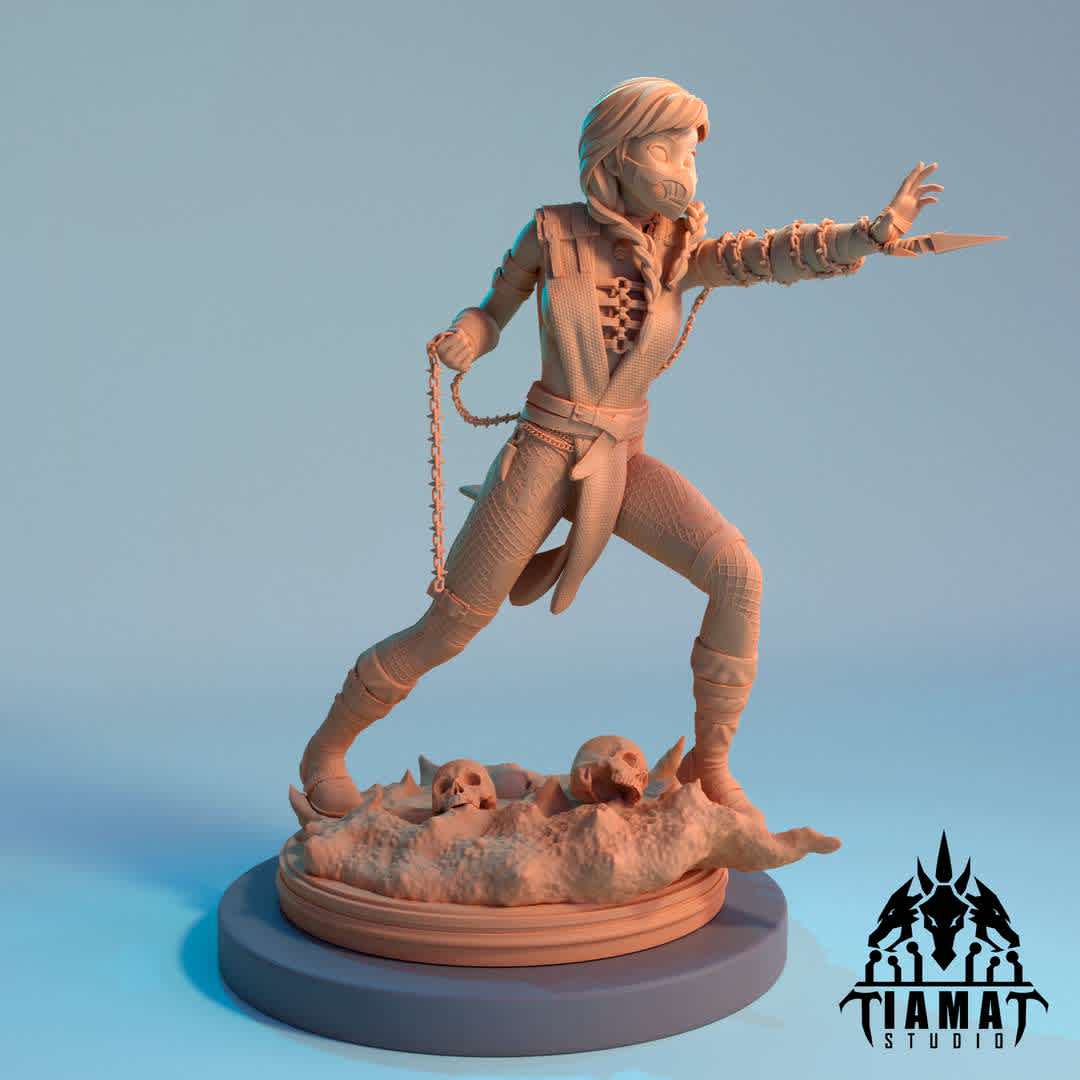 Anna Scorpion Fan Art 3D print model - What if Anna was in the Mortal Kombat tournament?

Model second uniform and head without mask in patreon

https://www.patreon.com/messias_scrap - The best files for 3D printing in the world. Stl models divided into parts to facilitate 3D printing. All kinds of characters, decoration, cosplay, prosthetics, pieces. Quality in 3D printing. Affordable 3D models. Low cost. Collective purchases of 3D files.