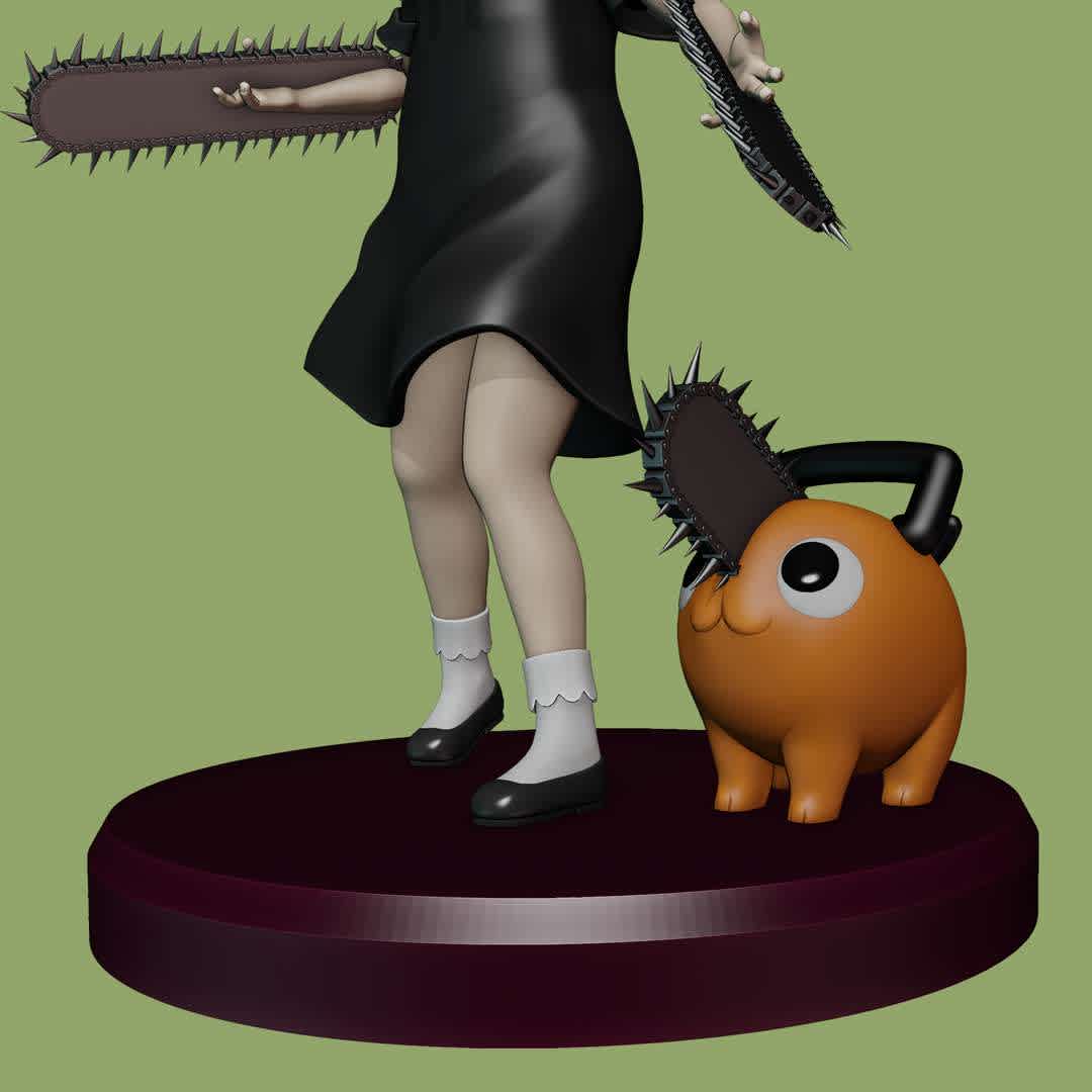 ANYA FORGER AND POCHITA - SPY X FAMILY - CHAINSAW MAN - this is my fan art crossover of Anya and Pochita
i still will make more versions of Anya and crossover from her.
hope u like it,and thanks to support me! (^-^)/

3D model size Pochita:X 28.3mm x Y 57.6mm x Z 51mm
3D model size Anya:X 95.5mm x Y 75.5mm x Z 160mm
3D model size all parts with base:X 108mm x Y 108mm x Z 182mm - The best files for 3D printing in the world. Stl models divided into parts to facilitate 3D printing. All kinds of characters, decoration, cosplay, prosthetics, pieces. Quality in 3D printing. Affordable 3D models. Low cost. Collective purchases of 3D files.