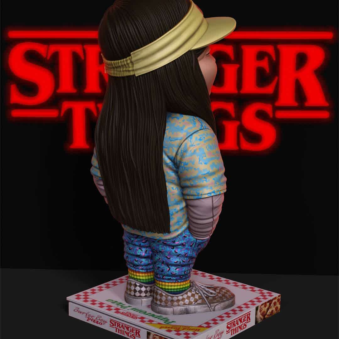 Argyle Stranger things 2022 - Argyle - Character from Stranger things played by actor Eduardo Franco.
Model approximately 120mm high.
Ready for 3D printing.
divided into parts to optimize time and optimize print time. Making it easier to paint the model.

Hope you like it. :) - The best files for 3D printing in the world. Stl models divided into parts to facilitate 3D printing. All kinds of characters, decoration, cosplay, prosthetics, pieces. Quality in 3D printing. Affordable 3D models. Low cost. Collective purchases of 3D files.