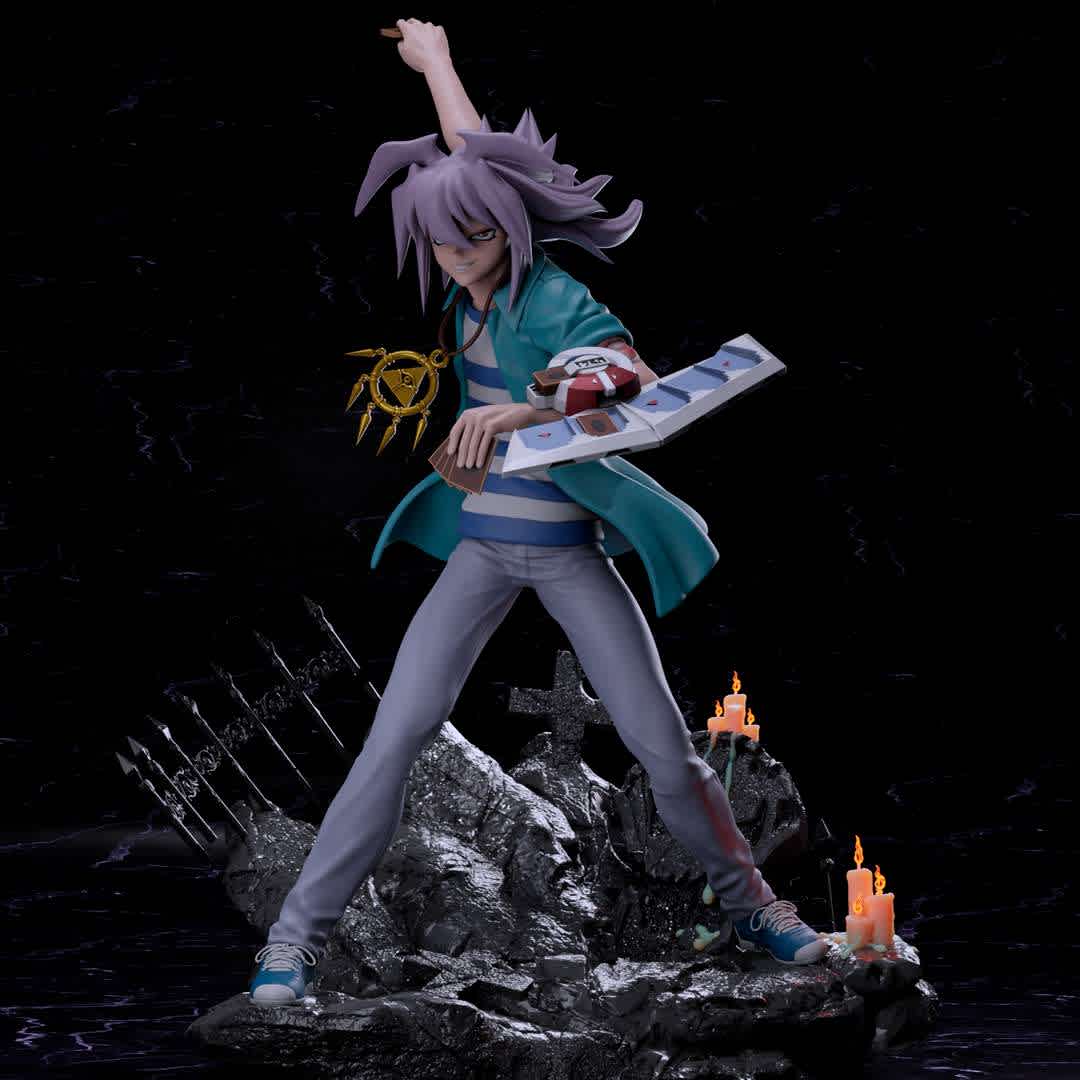 Bakura do anime YUgioh - Bakura, personagem do icônico anime Yugioh
modelo de alta qualidade e com encaixes perfeitos - The best files for 3D printing in the world. Stl models divided into parts to facilitate 3D printing. All kinds of characters, decoration, cosplay, prosthetics, pieces. Quality in 3D printing. Affordable 3D models. Low cost. Collective purchases of 3D files.