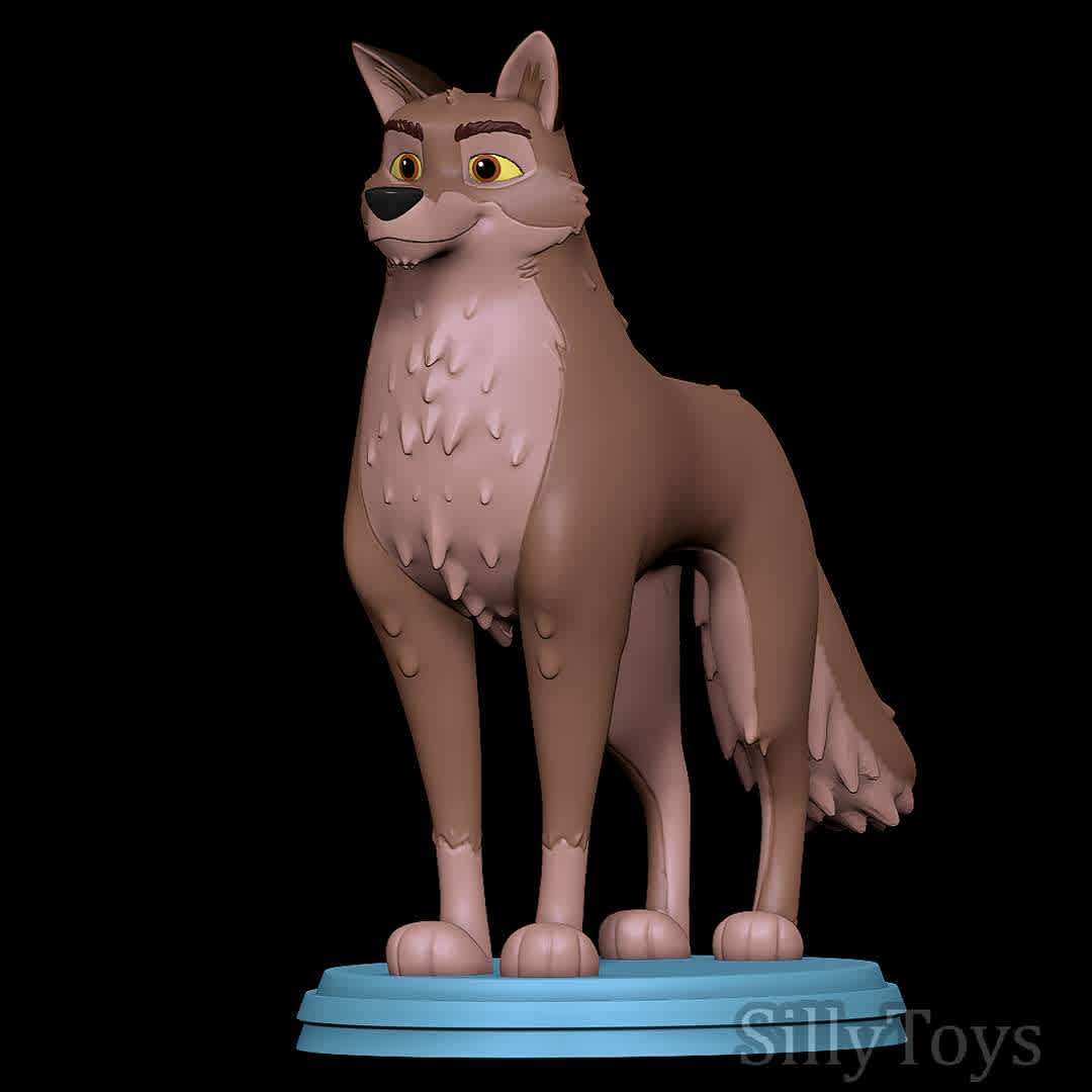 Balto - Good old Doggo. - The best files for 3D printing in the world. Stl models divided into parts to facilitate 3D printing. All kinds of characters, decoration, cosplay, prosthetics, pieces. Quality in 3D printing. Affordable 3D models. Low cost. Collective purchases of 3D files.