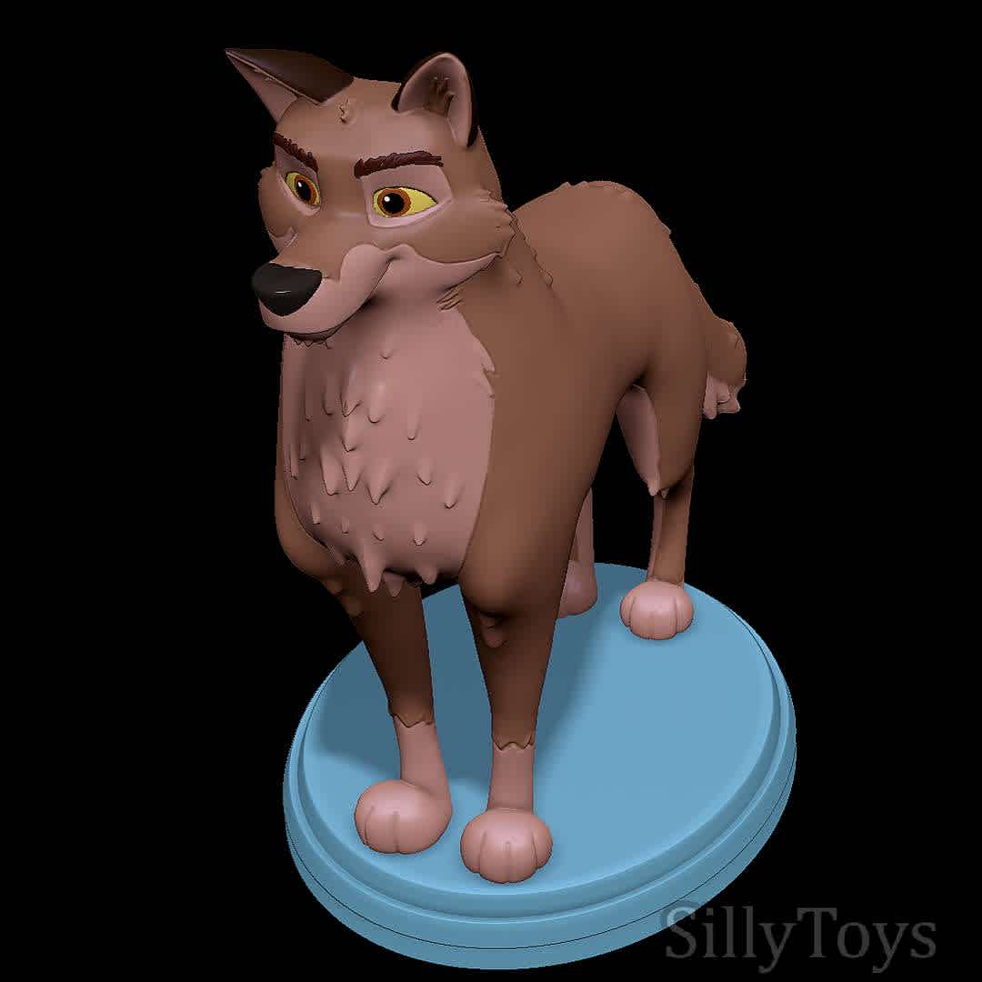 Balto - Good old Doggo. - The best files for 3D printing in the world. Stl models divided into parts to facilitate 3D printing. All kinds of characters, decoration, cosplay, prosthetics, pieces. Quality in 3D printing. Affordable 3D models. Low cost. Collective purchases of 3D files.