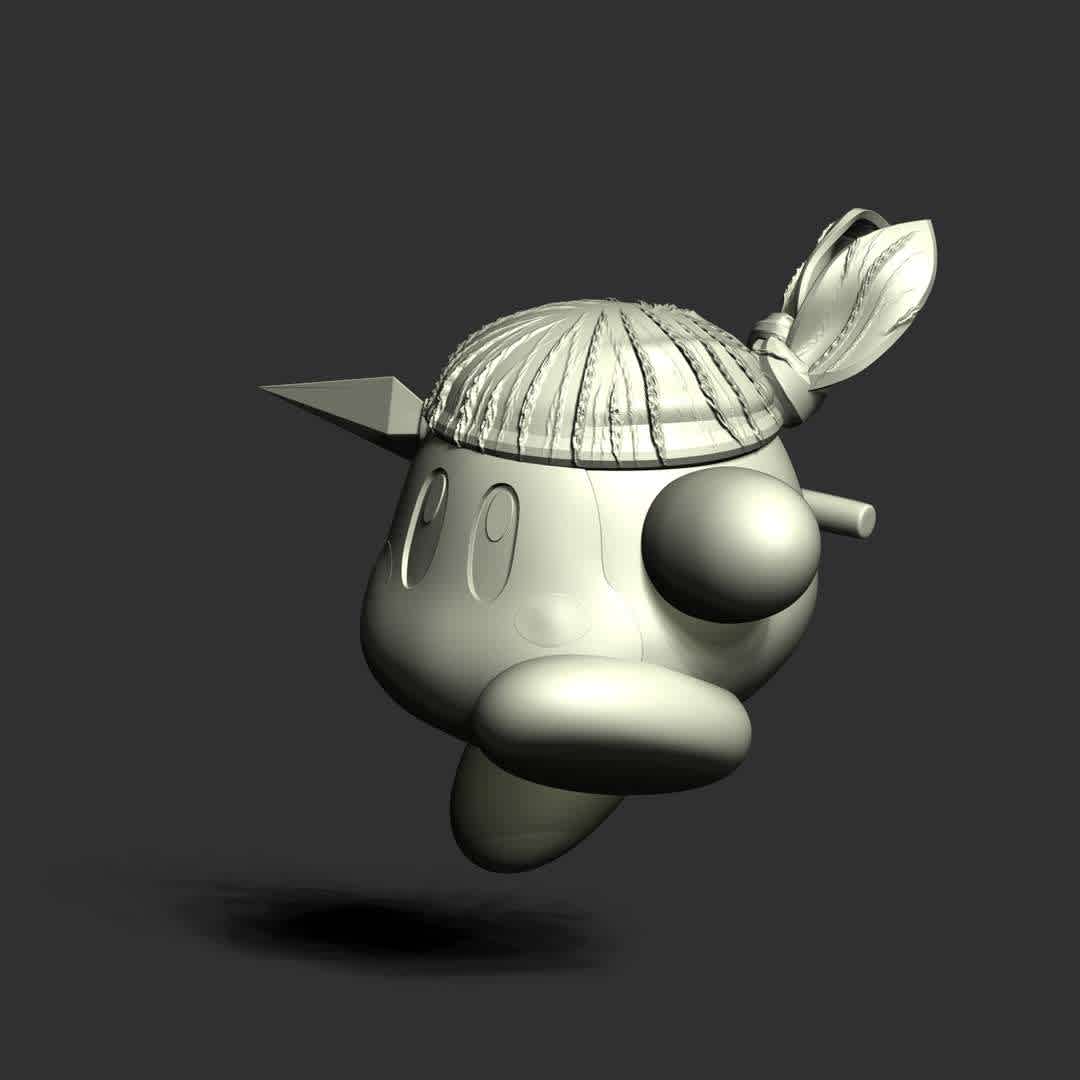 Bandana Waddle Dee - When you purchase this model, you will own:

 - STL, OBJ file with 03 separated files (included key to connect parts) is ready for 3D printing.

 - Zbrush original files (ZTL) for you to customize as you like.

This is version 1.0 of this model.

Thanks for viewing! Hope you like it. - Os melhores arquivos para impressão 3D do mundo. Modelos stl divididos em partes para facilitar a impressão 3D. Todos os tipos de personagens, decoração, cosplay, próteses, peças. Qualidade na impressão 3D. Modelos 3D com preço acessível. Baixo custo. Compras coletivas de arquivos 3D.