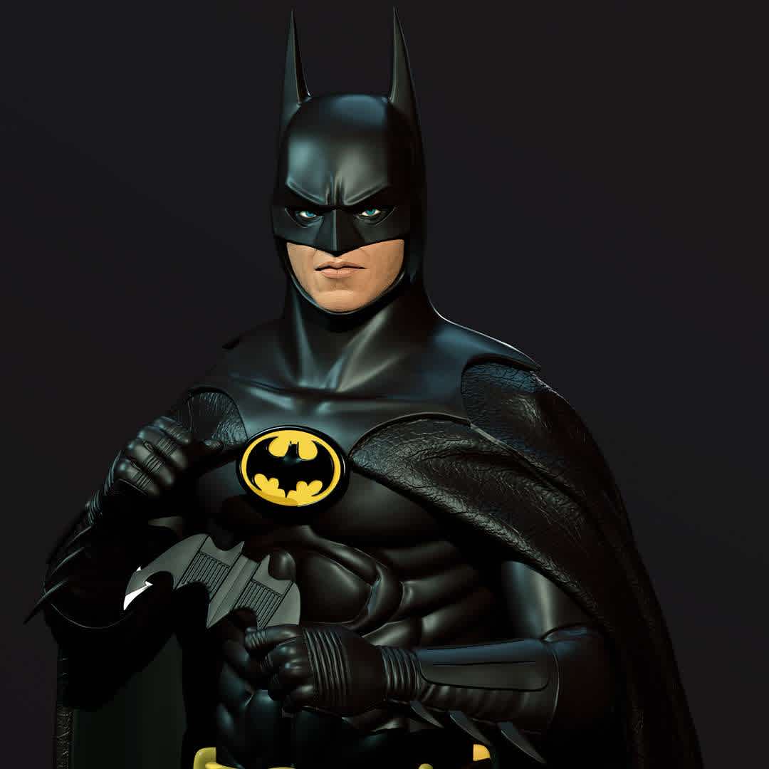 BATMAN 1989 (Michael Keaton) -  Glad to announce another character from Tim Burton films, Batman by Michael Keaton, in the first Batman feature film released in 1989. Now available for purchase for 3D printing! A great model tested on an Anycubic Mono X at 300mm scale. 

We have a video of the model's presentation also included as an Extra and to animate your production.

DARK SKULL Collectibles and I wish you great 3D printing!

https://www.facebook.com/darkskullcollectibles/posts/178628420904181/?ref=notif - The best files for 3D printing in the world. Stl models divided into parts to facilitate 3D printing. All kinds of characters, decoration, cosplay, prosthetics, pieces. Quality in 3D printing. Affordable 3D models. Low cost. Collective purchases of 3D files.