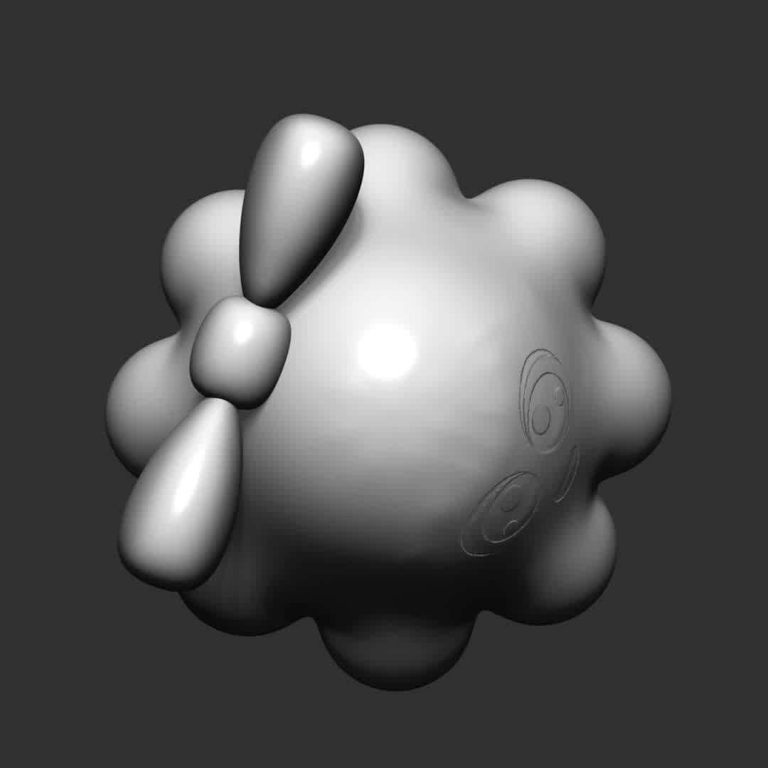 ChuChu Kirby Star - This model has a height of 15 cm.

When you purchase this model, you will own:

- STL, OBJ file with 03 separated files (included key to connect parts) is ready for 3D printing.
- Zbrush original files (ZTL) for you to customize as you like.

This is version 1.0 of this model.
Thanks for viewing! Hope you like him. - Os melhores arquivos para impressão 3D do mundo. Modelos stl divididos em partes para facilitar a impressão 3D. Todos os tipos de personagens, decoração, cosplay, próteses, peças. Qualidade na impressão 3D. Modelos 3D com preço acessível. Baixo custo. Compras coletivas de arquivos 3D.