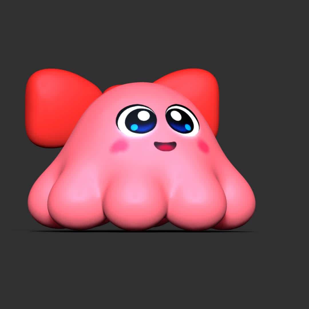 ChuChu Kirby Star - This model has a height of 15 cm.

When you purchase this model, you will own:

- STL, OBJ file with 03 separated files (included key to connect parts) is ready for 3D printing.
- Zbrush original files (ZTL) for you to customize as you like.

This is version 1.0 of this model.
Thanks for viewing! Hope you like him. - Los mejores archivos para impresión 3D del mundo. Modelos Stl divididos en partes para facilitar la impresión 3D. Todo tipo de personajes, decoración, cosplay, prótesis, piezas. Calidad en impresión 3D. Modelos 3D asequibles. Bajo costo. Compras colectivas de archivos 3D.