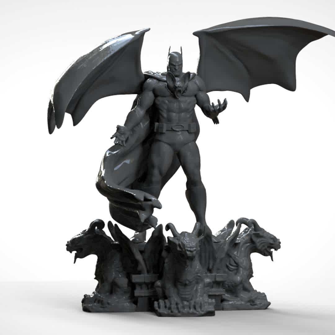 Batman faith - Batman inspired on 90´ comic book Faith.
splited and keyed. - The best files for 3D printing in the world. Stl models divided into parts to facilitate 3D printing. All kinds of characters, decoration, cosplay, prosthetics, pieces. Quality in 3D printing. Affordable 3D models. Low cost. Collective purchases of 3D files.