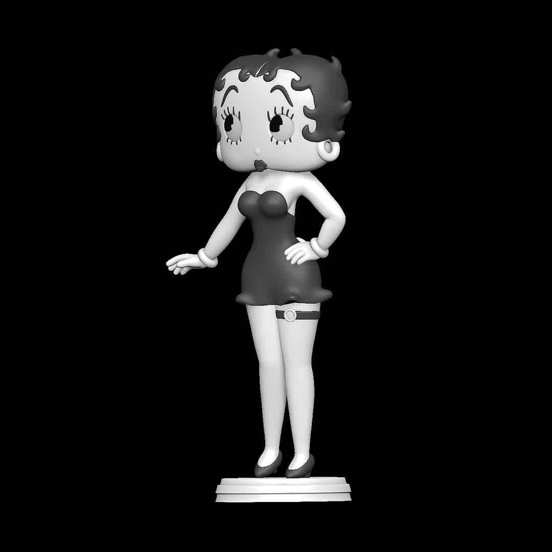 Betty Boop - Classic one
 - The best files for 3D printing in the world. Stl models divided into parts to facilitate 3D printing. All kinds of characters, decoration, cosplay, prosthetics, pieces. Quality in 3D printing. Affordable 3D models. Low cost. Collective purchases of 3D files.