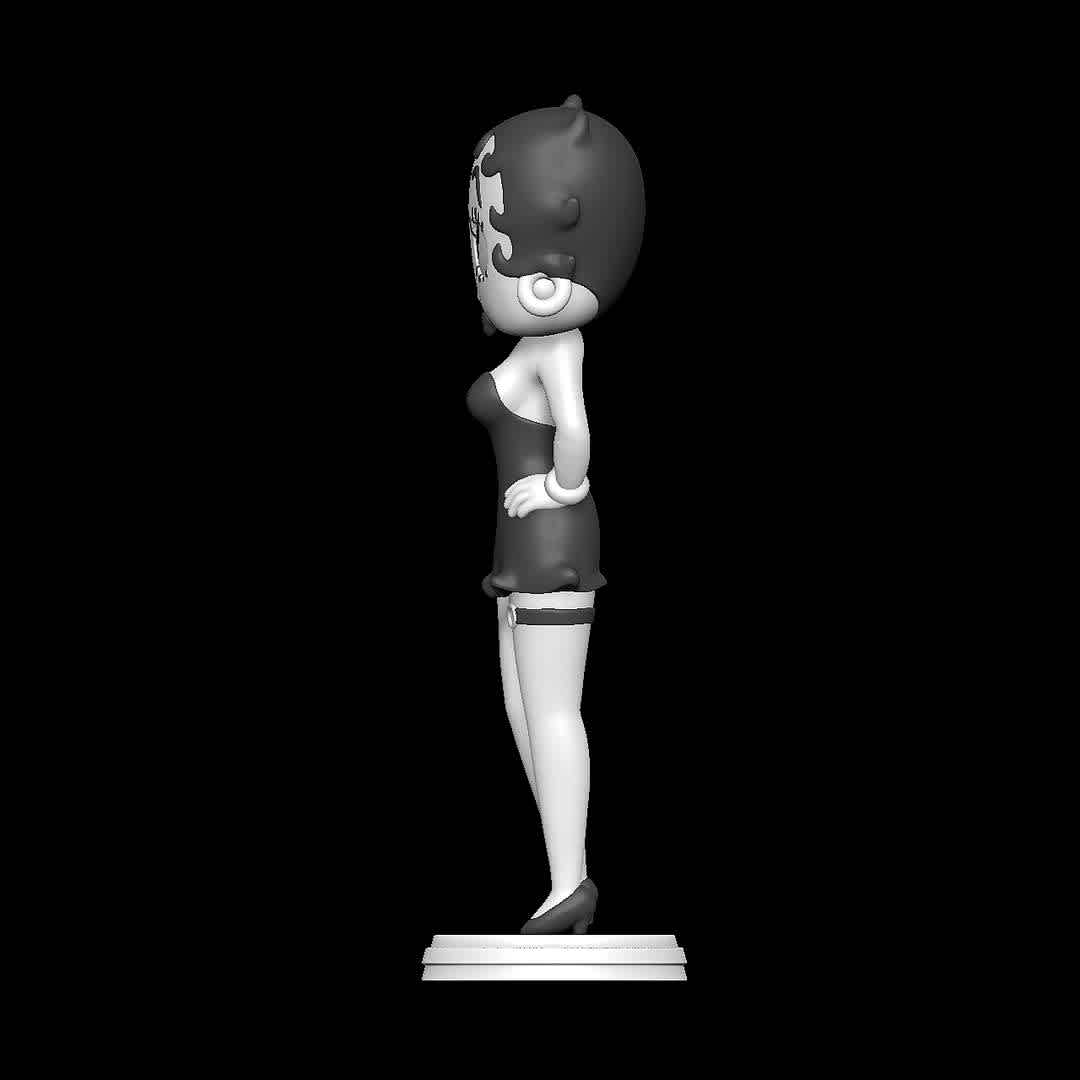 Betty Boop - Classic one
 - The best files for 3D printing in the world. Stl models divided into parts to facilitate 3D printing. All kinds of characters, decoration, cosplay, prosthetics, pieces. Quality in 3D printing. Affordable 3D models. Low cost. Collective purchases of 3D files.