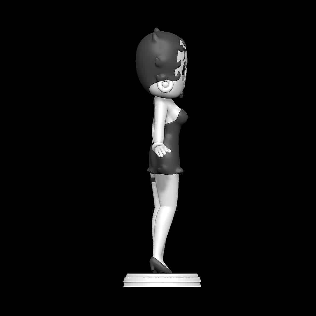 Betty Boop - Classic one
 - The best files for 3D printing in the world. Stl models divided into parts to facilitate 3D printing. All kinds of characters, decoration, cosplay, prosthetics, pieces. Quality in 3D printing. Affordable 3D models. Low cost. Collective purchases of 3D files.