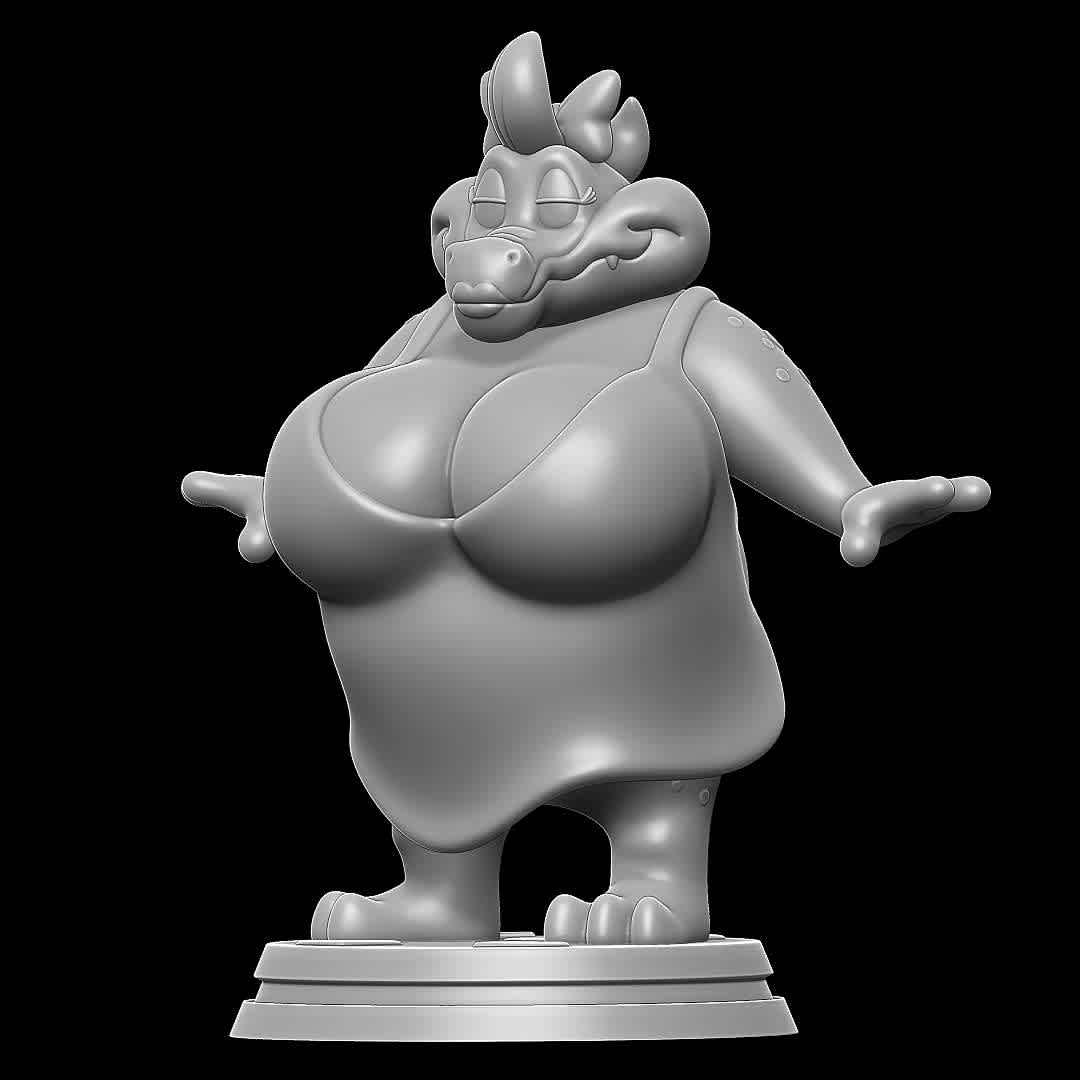 big boo - tiny toon adventures how i spent my vacation - character from the movie tiny toon adventures: how i spent my vacation
 - The best files for 3D printing in the world. Stl models divided into parts to facilitate 3D printing. All kinds of characters, decoration, cosplay, prosthetics, pieces. Quality in 3D printing. Affordable 3D models. Low cost. Collective purchases of 3D files.