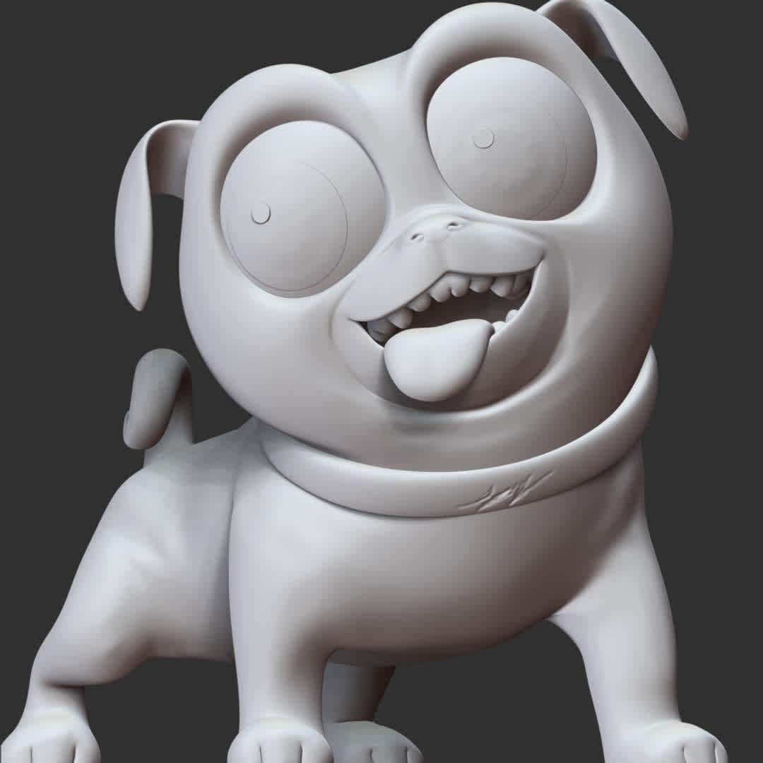 Bingo - puppy Ddog pals - These information of model:

**- The height of current model is 20 cm and you can free to scale it.**

**- Format files: STL, OBJ to supporting 3D printing.**

Please don't hesitate to contact me if you have any issues question. - The best files for 3D printing in the world. Stl models divided into parts to facilitate 3D printing. All kinds of characters, decoration, cosplay, prosthetics, pieces. Quality in 3D printing. Affordable 3D models. Low cost. Collective purchases of 3D files.