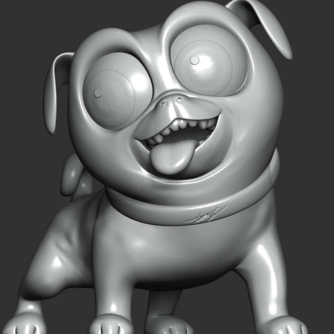 Bingo - puppy Ddog pals - These information of model:

**- The height of current model is 20 cm and you can free to scale it.**

**- Format files: STL, OBJ to supporting 3D printing.**

Please don't hesitate to contact me if you have any issues question. - Os melhores arquivos para impressão 3D do mundo. Modelos stl divididos em partes para facilitar a impressão 3D. Todos os tipos de personagens, decoração, cosplay, próteses, peças. Qualidade na impressão 3D. Modelos 3D com preço acessível. Baixo custo. Compras coletivas de arquivos 3D.