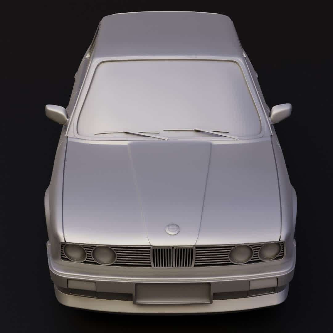 BMW E30 chrome bumper stl for 3D printing -  A model of BMW E30 chrome bumper with fittings for wheels

 There is 2 files to print:

- BMW E30
- BMW E30 Wheel

 - The best files for 3D printing in the world. Stl models divided into parts to facilitate 3D printing. All kinds of characters, decoration, cosplay, prosthetics, pieces. Quality in 3D printing. Affordable 3D models. Low cost. Collective purchases of 3D files.