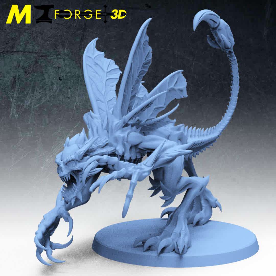 Bone Devil  - 
Bone Devil 3d model, inspired by the concept art of the Dungeons and Dragons book.
The miniature is scaled in proportion to the classic 32mm miniatures so that it can be used for any board game, rests on a 50mm base, is supplied with the supported version and has obviously been print tested.
 - The best files for 3D printing in the world. Stl models divided into parts to facilitate 3D printing. All kinds of characters, decoration, cosplay, prosthetics, pieces. Quality in 3D printing. Affordable 3D models. Low cost. Collective purchases of 3D files.