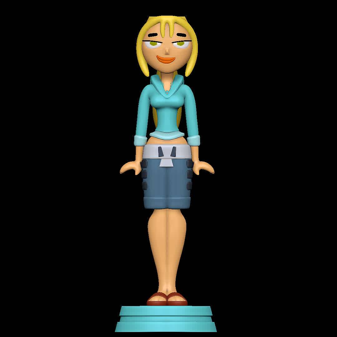 Bridgette Swimsuit - Total Drama - Character from Total Drama
 - The best files for 3D printing in the world. Stl models divided into parts to facilitate 3D printing. All kinds of characters, decoration, cosplay, prosthetics, pieces. Quality in 3D printing. Affordable 3D models. Low cost. Collective purchases of 3D files.