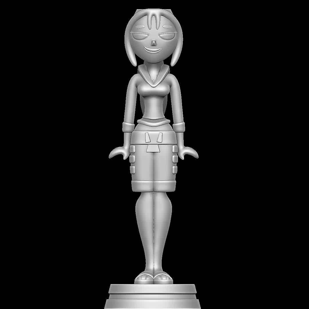 Bridgette Swimsuit - Total Drama - Character from Total Drama
 - The best files for 3D printing in the world. Stl models divided into parts to facilitate 3D printing. All kinds of characters, decoration, cosplay, prosthetics, pieces. Quality in 3D printing. Affordable 3D models. Low cost. Collective purchases of 3D files.