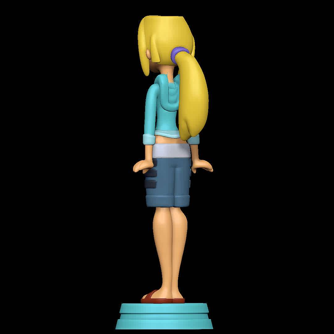 Bridgette Swimsuit - Total Drama - Character from Total Drama
 - The best files for 3D printing in the world. Stl models divided into parts to facilitate 3D printing. All kinds of characters, decoration, cosplay, prosthetics, pieces. Quality in 3D printing. Affordable 3D models. Low cost. Collective purchases of 3D files.