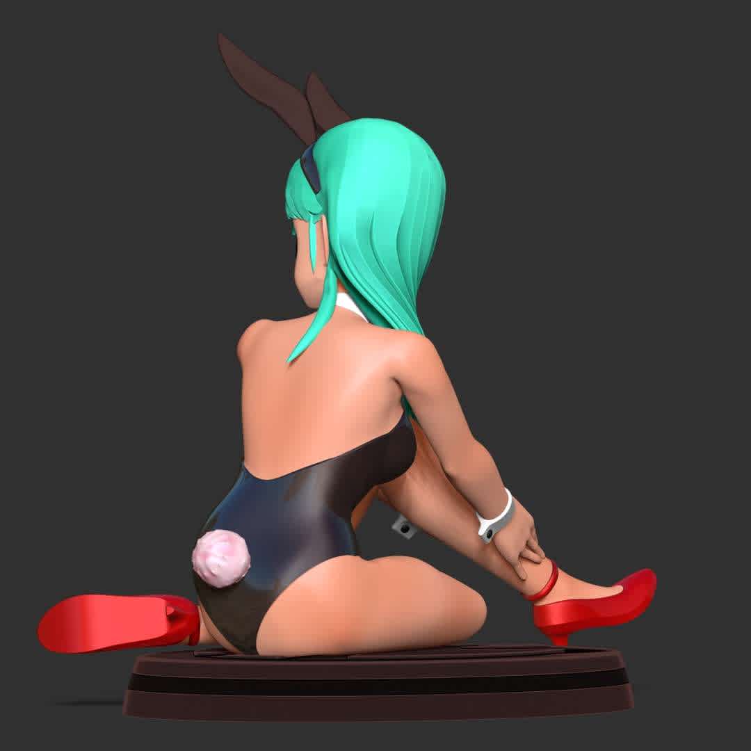 Bulma sitting on the floor  - As for the Bulma character, I've got a couple of different versions already. You can find them in my store.

Basic parameters:

- STL, OBJ format for 3D printing with 03 discrete objects
- ZTL format for Zbrush (version 2019.1.2 or later)
- Model height: 15cm
- Version 1.0 - Polygons: 1245318 & Vertices: 922105

Model ready for 3D printing.

Please vote positively for me if you find this model useful. - The best files for 3D printing in the world. Stl models divided into parts to facilitate 3D printing. All kinds of characters, decoration, cosplay, prosthetics, pieces. Quality in 3D printing. Affordable 3D models. Low cost. Collective purchases of 3D files.