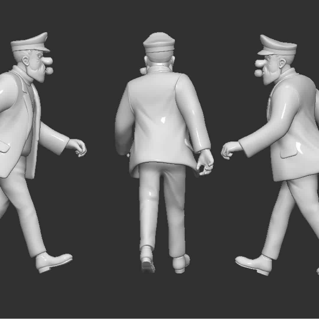 captain haddock - haddock fanart ready for 3dprint
base scale is 150mm
*personal use only
**test print PLA 100% 150mm
***test print resin 50% 75mm - The best files for 3D printing in the world. Stl models divided into parts to facilitate 3D printing. All kinds of characters, decoration, cosplay, prosthetics, pieces. Quality in 3D printing. Affordable 3D models. Low cost. Collective purchases of 3D files.