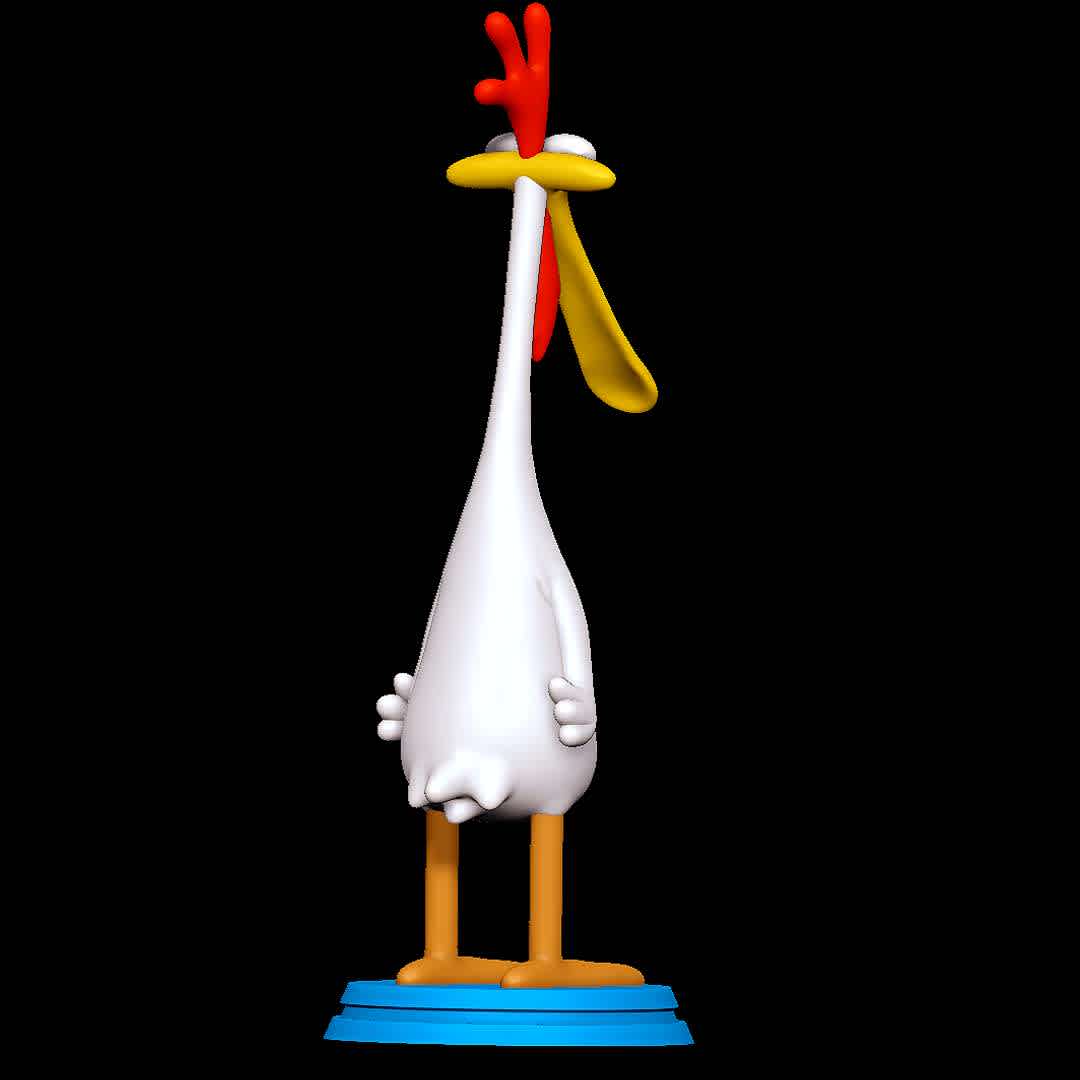 Chicken - Cow and Chicken - Cow's brother - The best files for 3D printing in the world. Stl models divided into parts to facilitate 3D printing. All kinds of characters, decoration, cosplay, prosthetics, pieces. Quality in 3D printing. Affordable 3D models. Low cost. Collective purchases of 3D files.