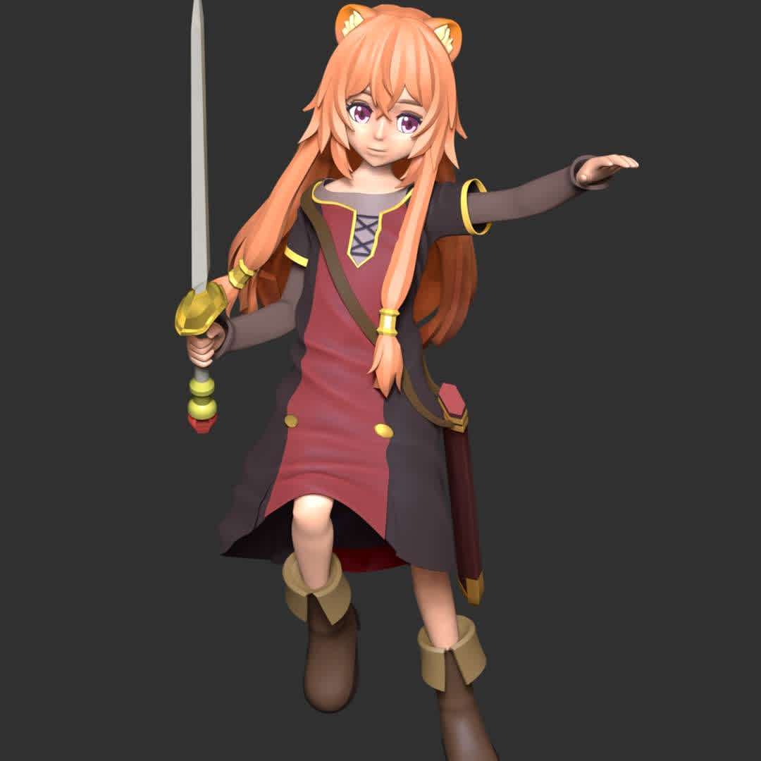 Child Raphtalia - The Rising of the Shield Hero - These information of model:

**- The height of current model is 20 cm and you can free to scale it.**

**- Format files: STL, OBJ to supporting 3D printing.**

Please don't hesitate to contact me if you have any issues question. - The best files for 3D printing in the world. Stl models divided into parts to facilitate 3D printing. All kinds of characters, decoration, cosplay, prosthetics, pieces. Quality in 3D printing. Affordable 3D models. Low cost. Collective purchases of 3D files.