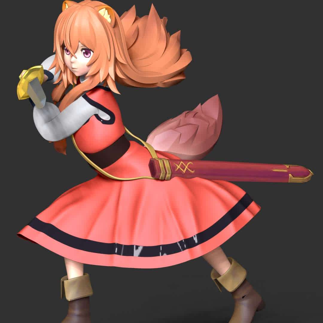 Child Raphtalia - TROTSH - **Raphtalia is the main heroine and Deuteragonist of The Rising of the Shield Hero series.**

**These information basic of this model:**

- The model ready for 3D printing.
- The model current size is 20cm height, but you are free to scale it.
- - Files format: STL, OBJ (included 05 separated files is ready for 3D printing).
- Also includes Zbrush original file (ZTL) for you to customize as you like.

Hope you like her.
If you have any questions please don't hesitate to contact me. I will respond you ASAP. - The best files for 3D printing in the world. Stl models divided into parts to facilitate 3D printing. All kinds of characters, decoration, cosplay, prosthetics, pieces. Quality in 3D printing. Affordable 3D models. Low cost. Collective purchases of 3D files.